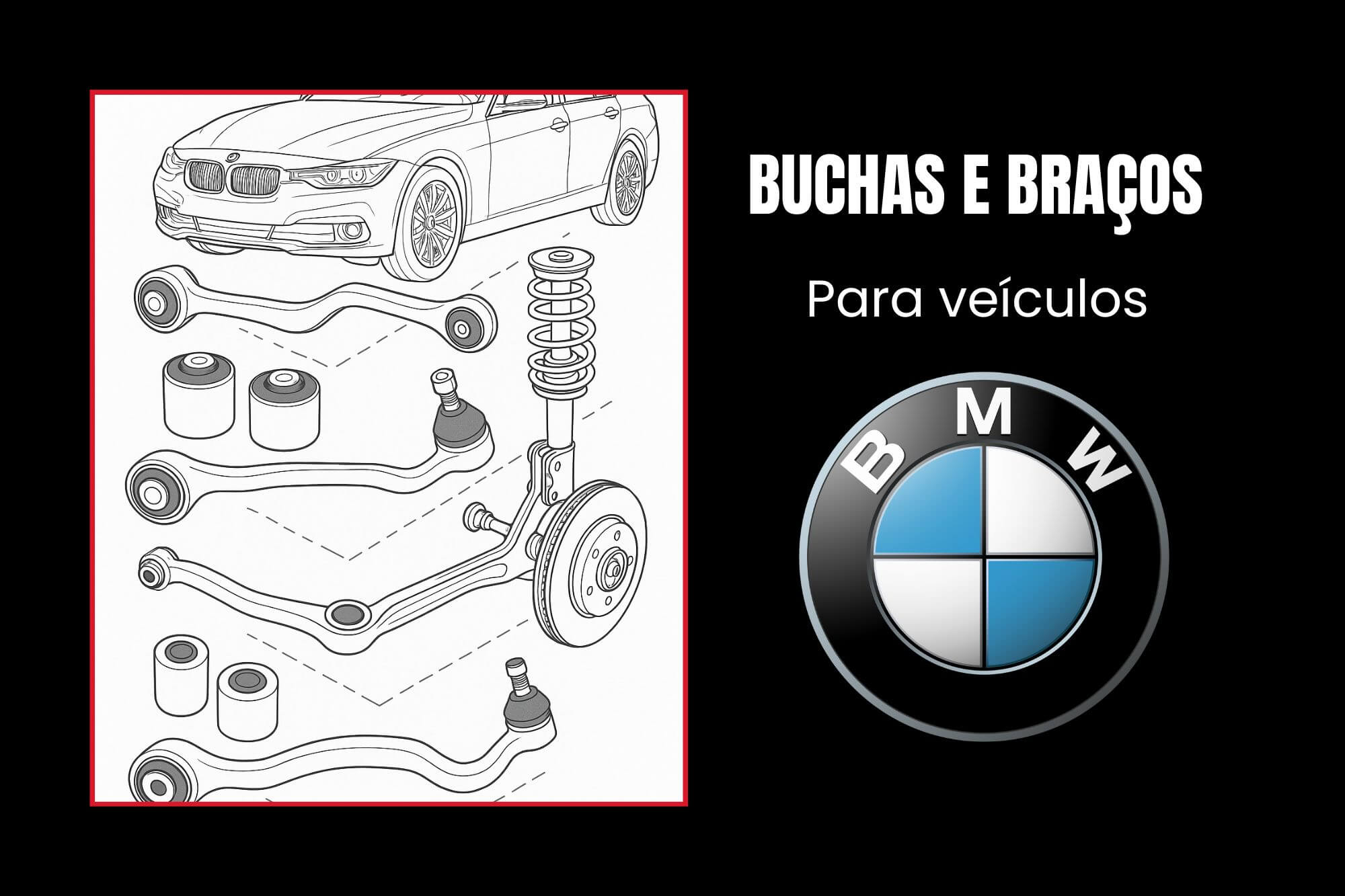 Buchas Braços BMW